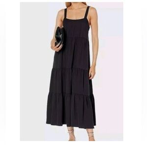 The Drop Women's Britt Tiered Maxi eyelet Dress NWT Size M